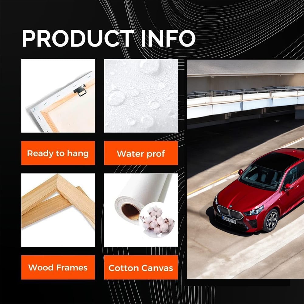 Dynamic Red BMW iX2 - Unleash Power of Innovation