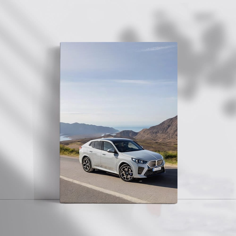 Sleek BMW iX2 in Grey - Modern Elegance on Wheels