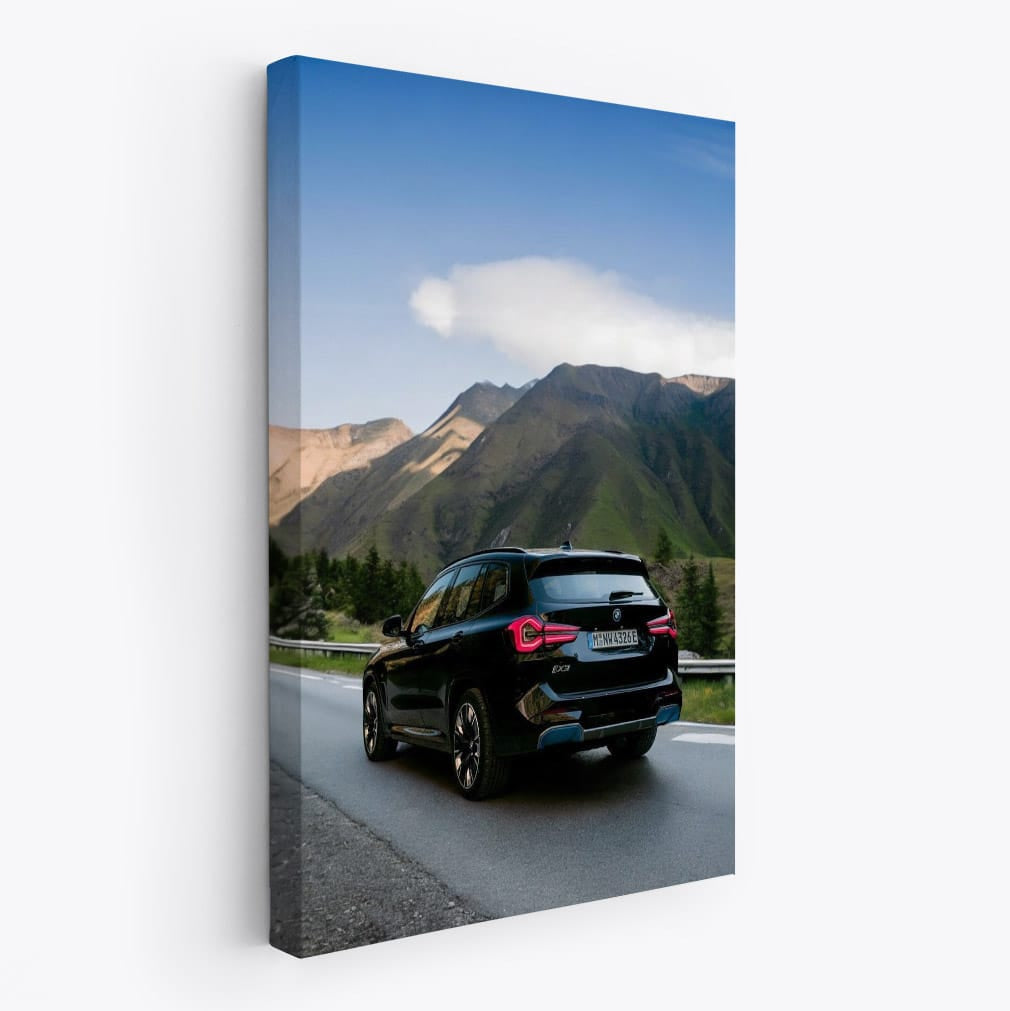 BMW iX3 in Black - Sleek and Electric Performance