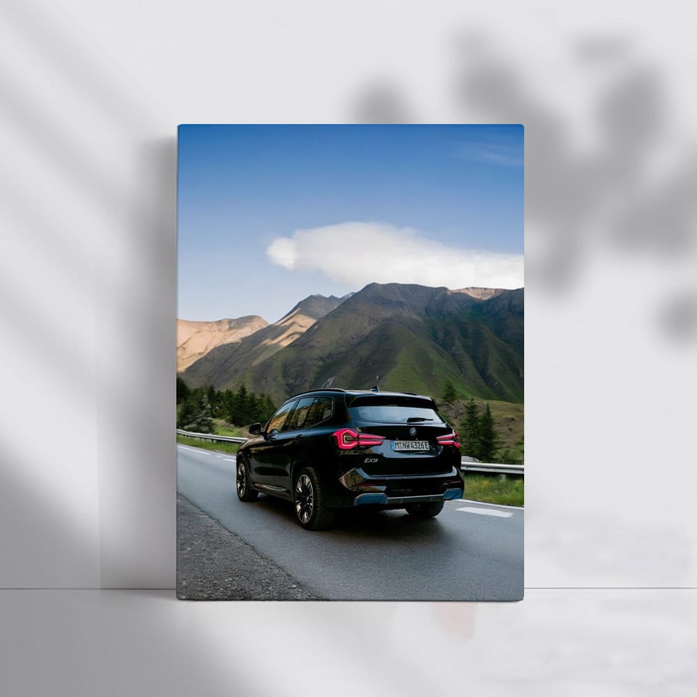 BMW iX3 in Black - Sleek and Electric Performance
