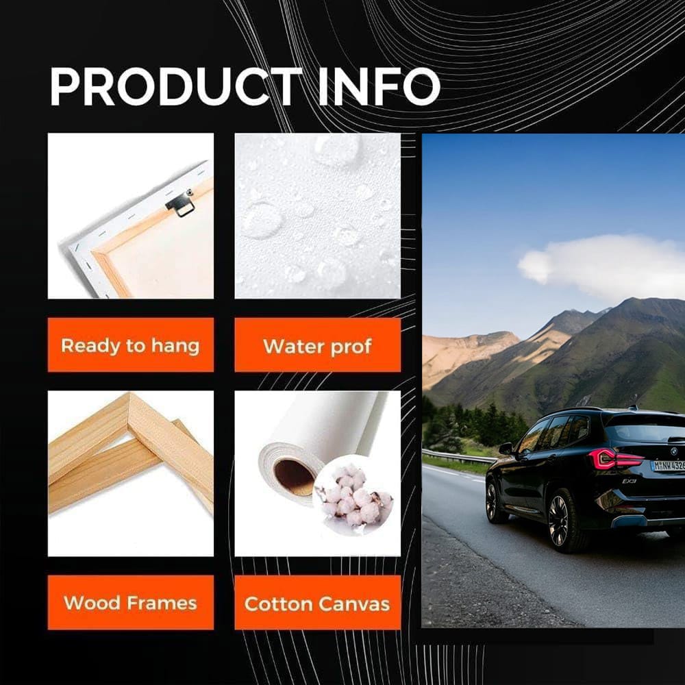 BMW iX3 in Black - Sleek and Electric Performance