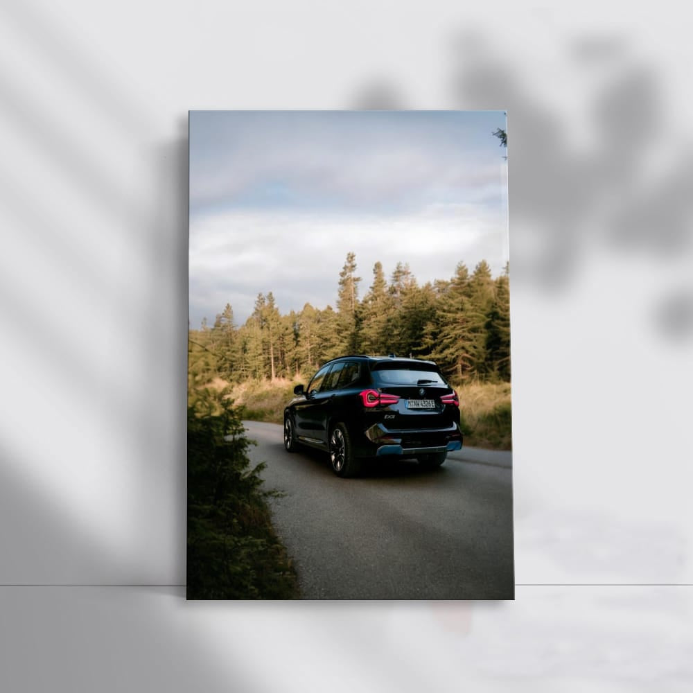 BMW iX3 Sleek Black - Electric Innovation for Road