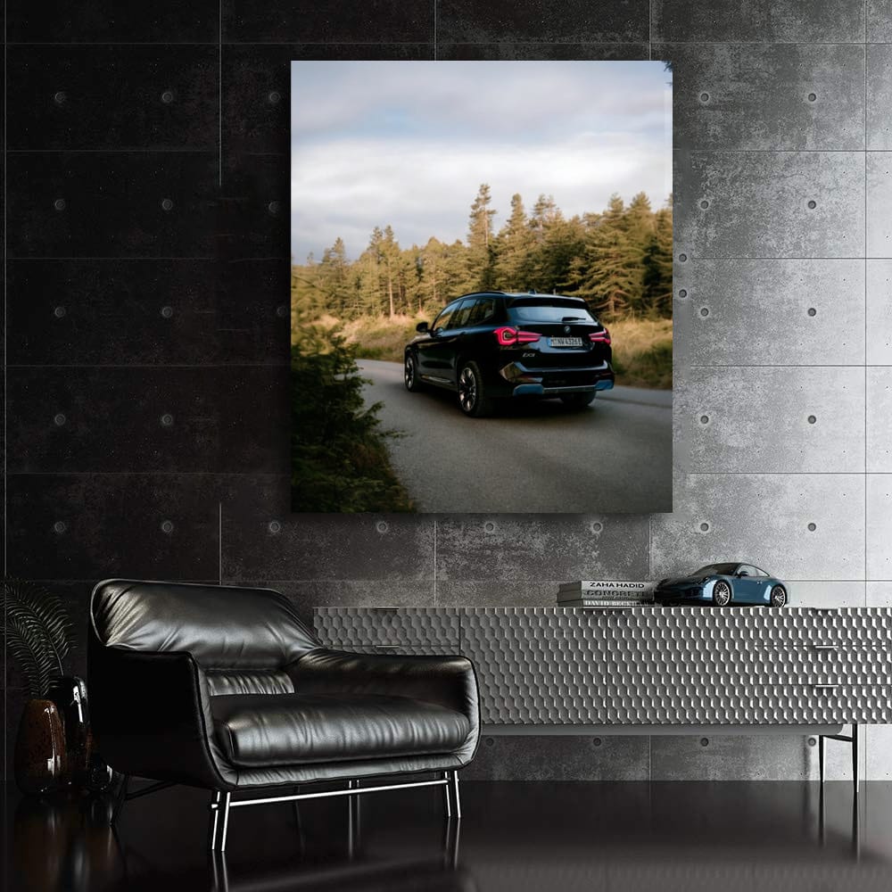 BMW iX3 Sleek Black - Electric Innovation for Road