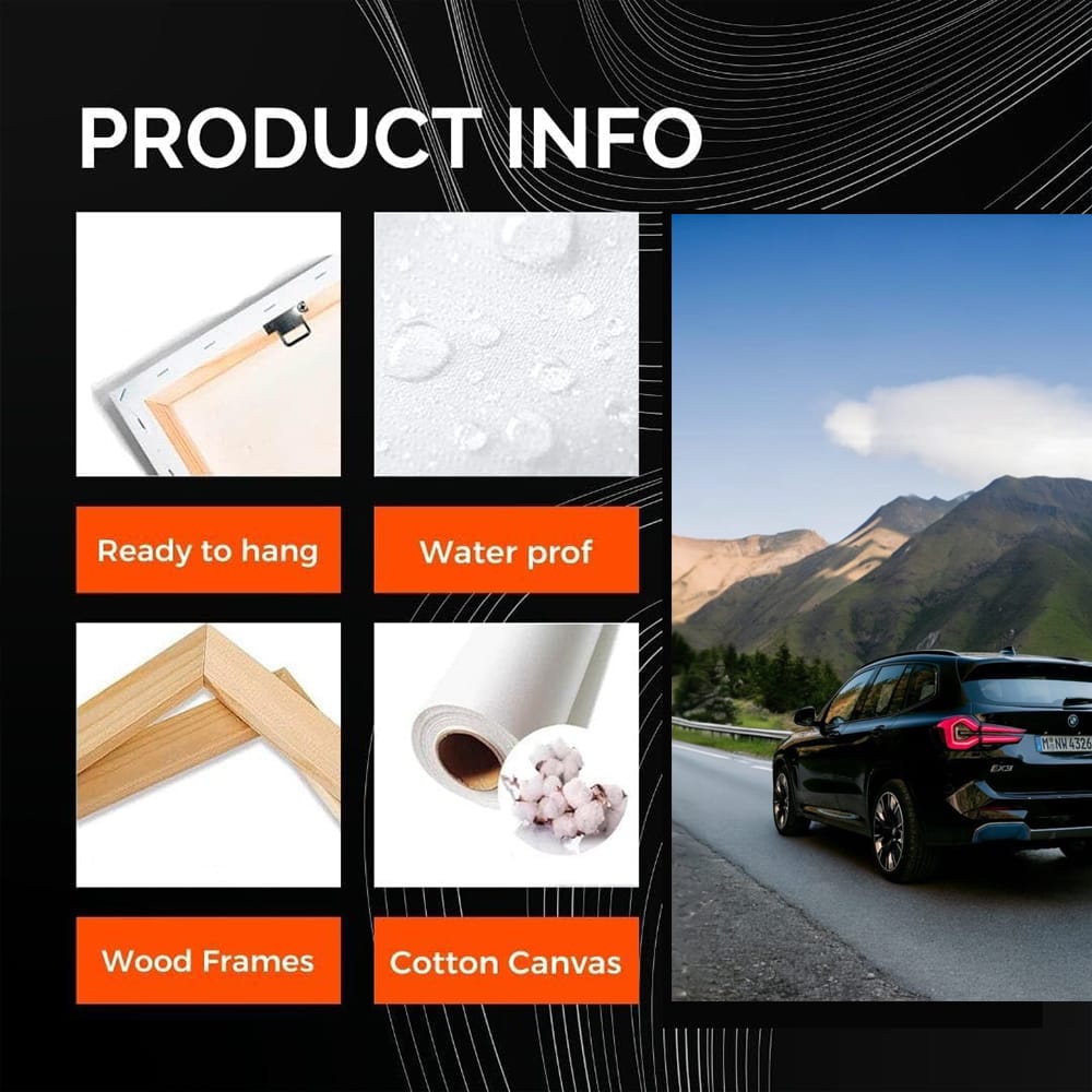 Black BMW iX3 - Sleek and Powerful Electric SUV