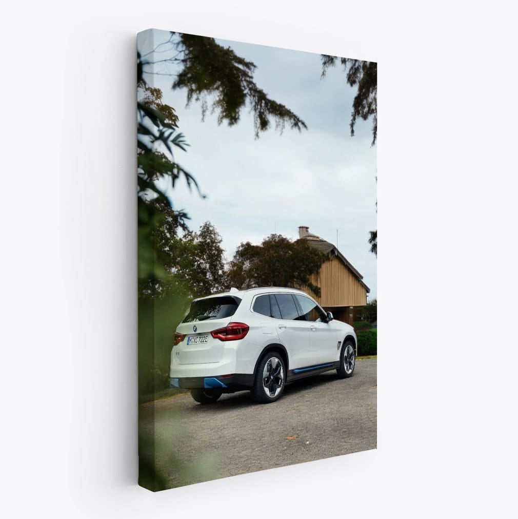 BMW iX3 in White - Elegance Meets Electric Innovation