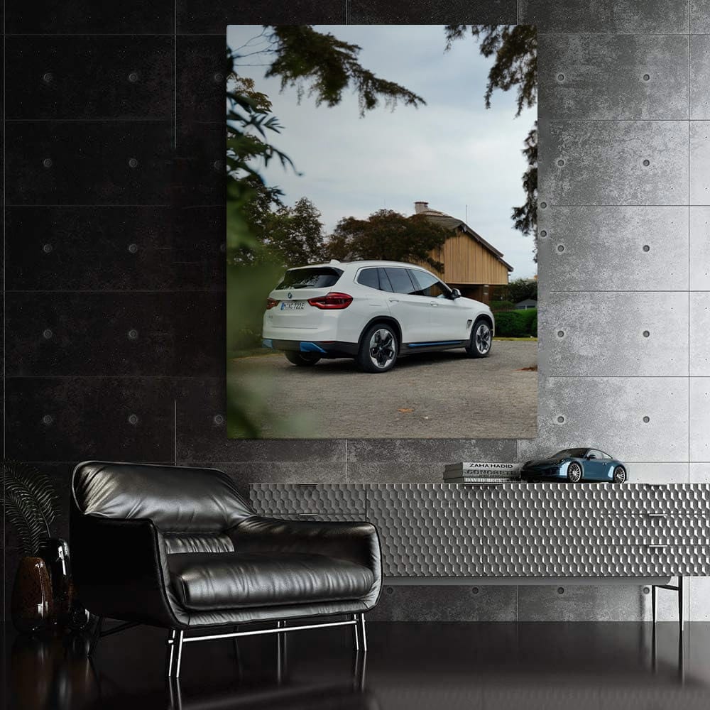 BMW iX3 in White - Elegance Meets Electric Innovation