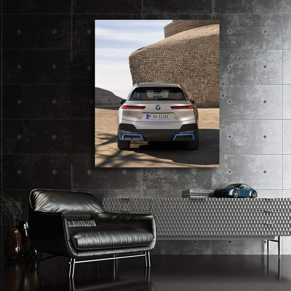 BMW iX at Castle: Luxury Meets Innovation