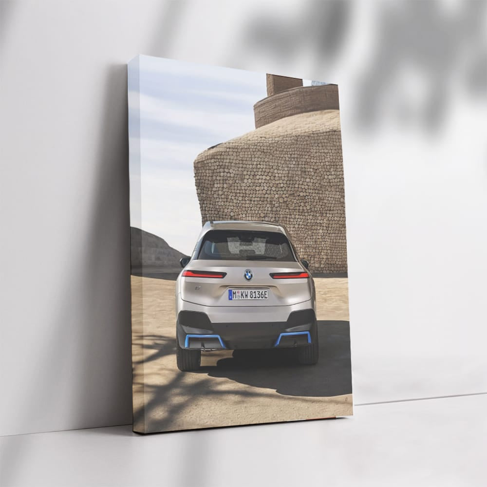 BMW iX at Castle: Luxury Meets Innovation