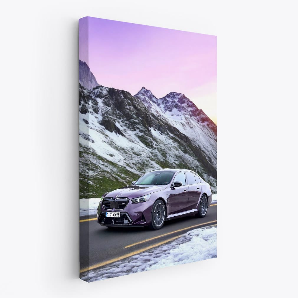 BMW M5 2025 Racing Through Mountain Roads - Unleash Power