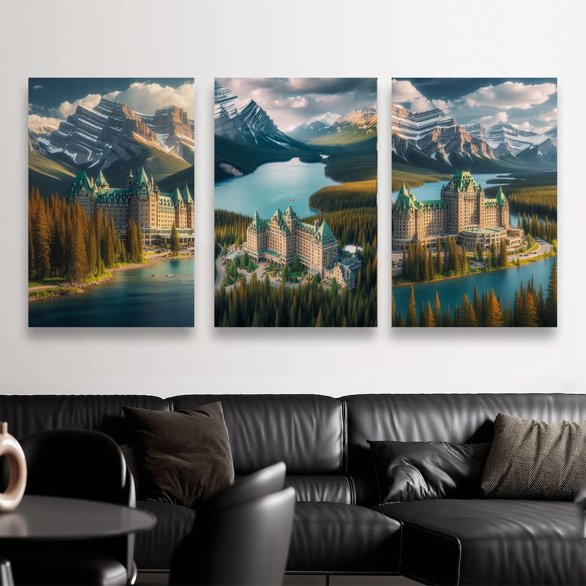 Banff Springs Hotel Canada Set of 3