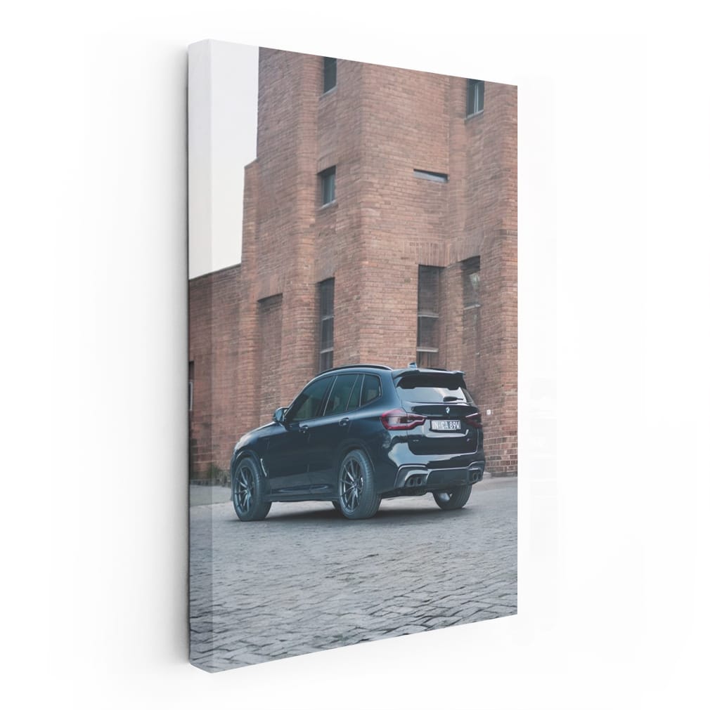 Black Bmw X3 G0 Wall Art