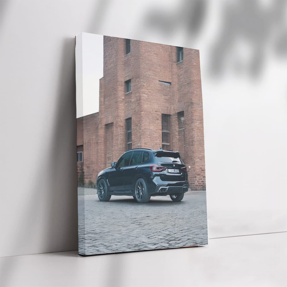 Black Bmw X3 G0 Wall Art