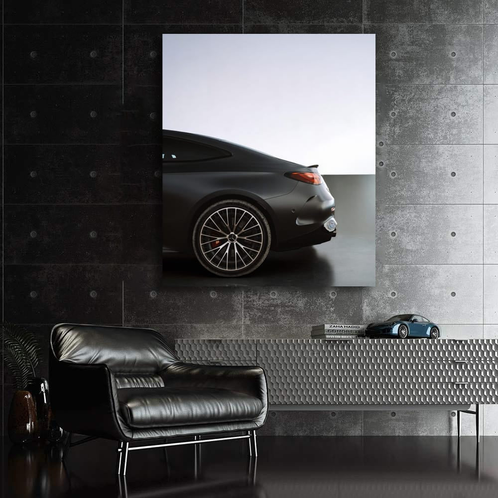 Black Mercedes CLE 53 AMG in Parking - Power and Elegance