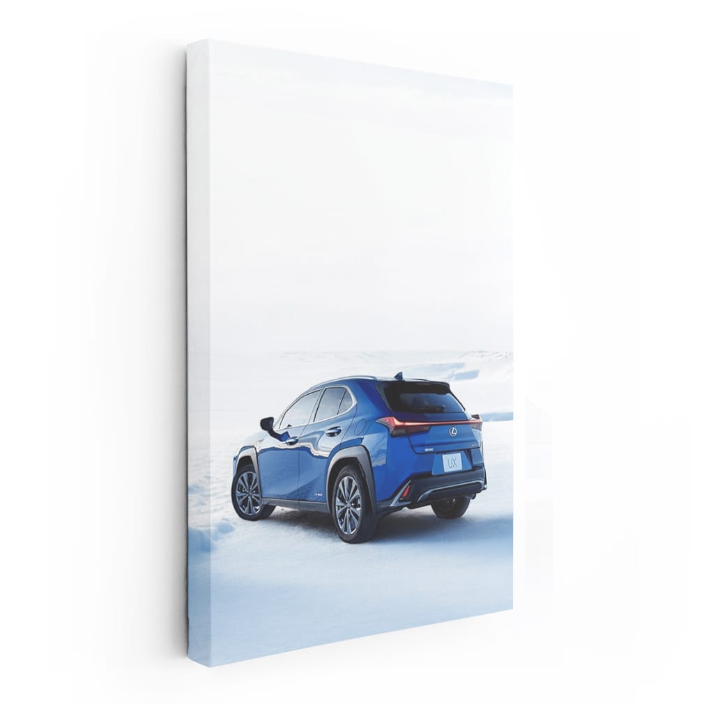 Blue Lexus Ux Winte Wall Art