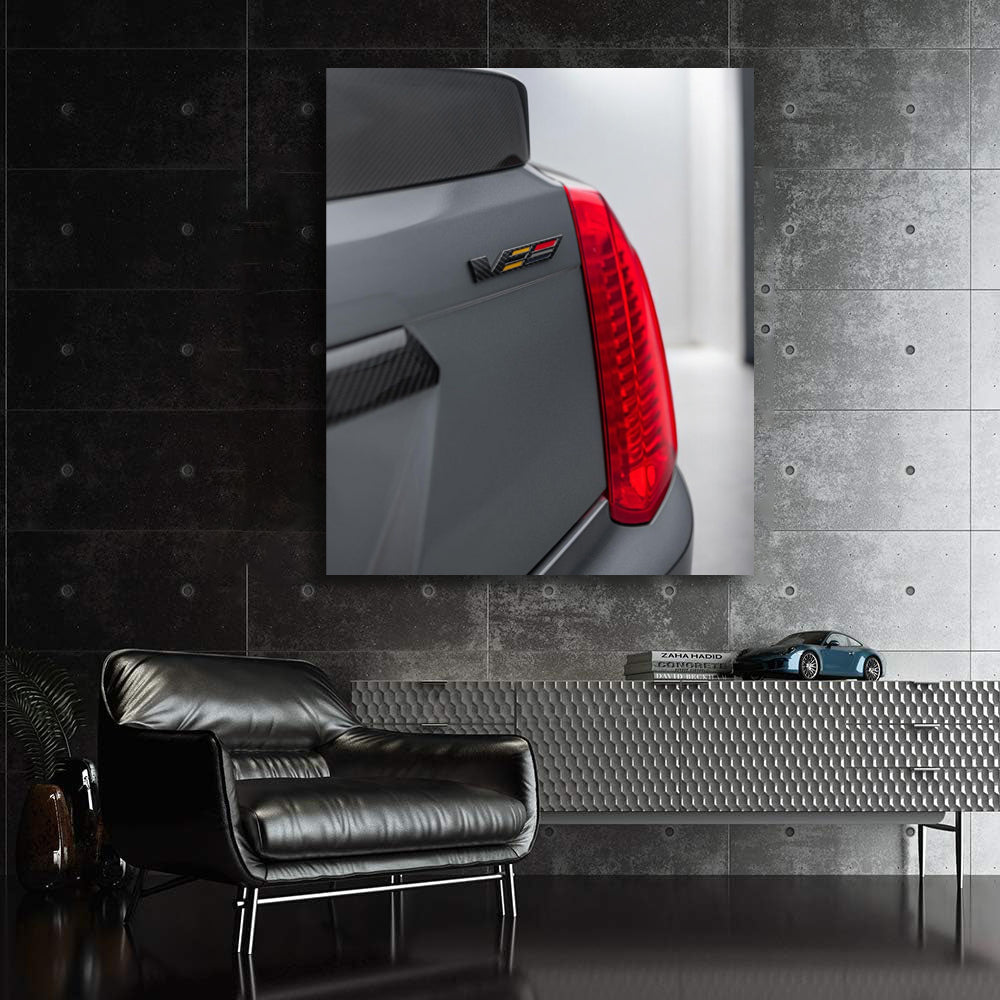 Cadillac 7 Gray in Parking - Style Meets Elegance