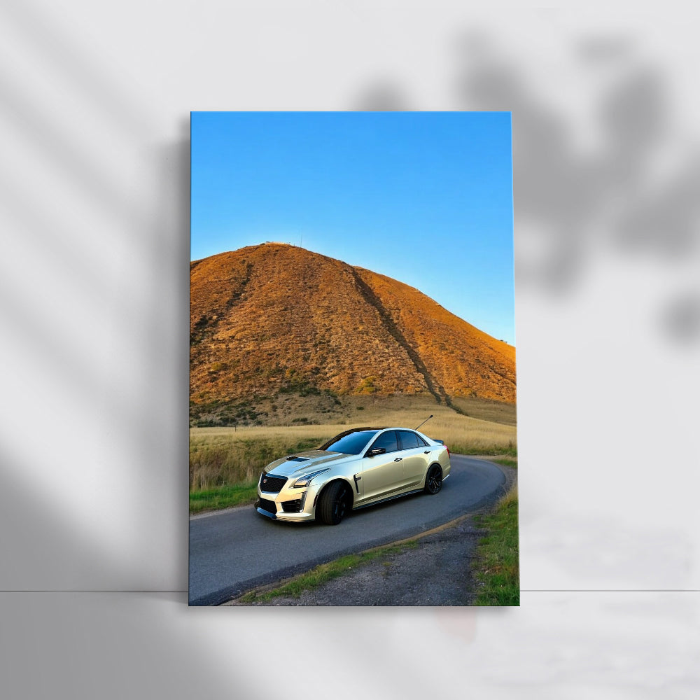 Cadillac CTS V3 Navigates Mountain Roads - Performance Redefined