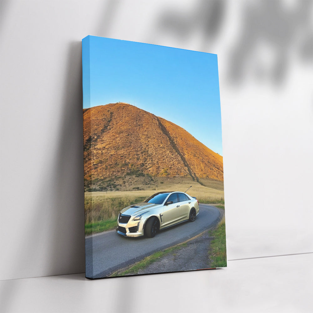 Cadillac CTS V3 Navigates Mountain Roads - Performance Redefined