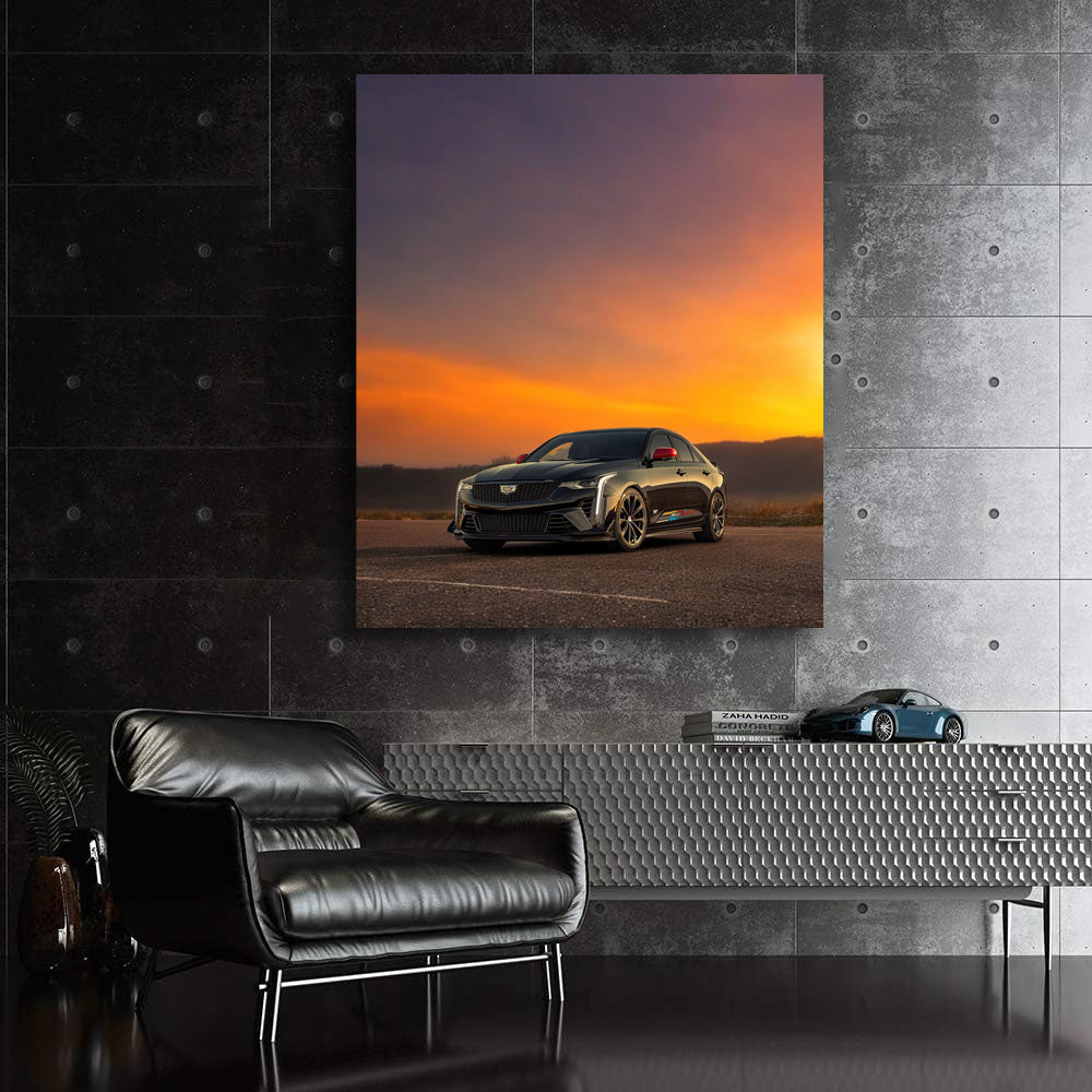Cadillac at Dusk - 1: Icon of Elegance and Power