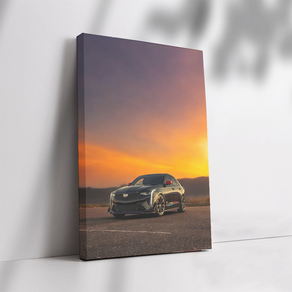 Cadillac at Dusk - 1: Icon of Elegance and Power