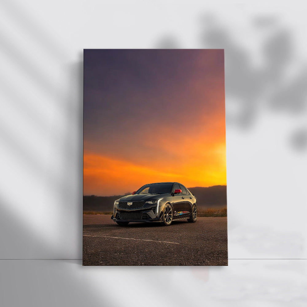 Cadillac at Dusk - 1: Icon of Elegance and Power