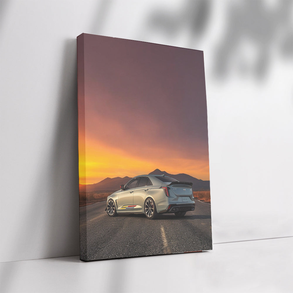 Sunset Cadillac - Icon of Elegance and Power