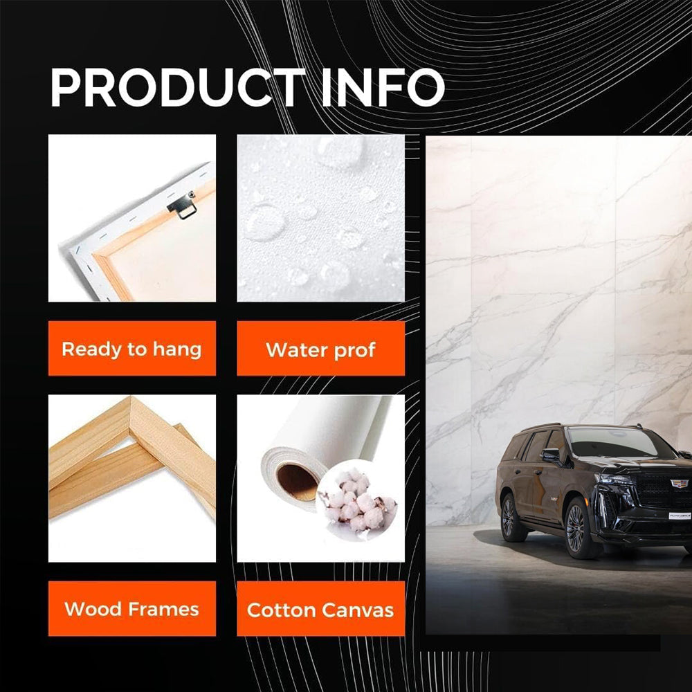 Black Cadillac Marble - Icon of Elegance and Power