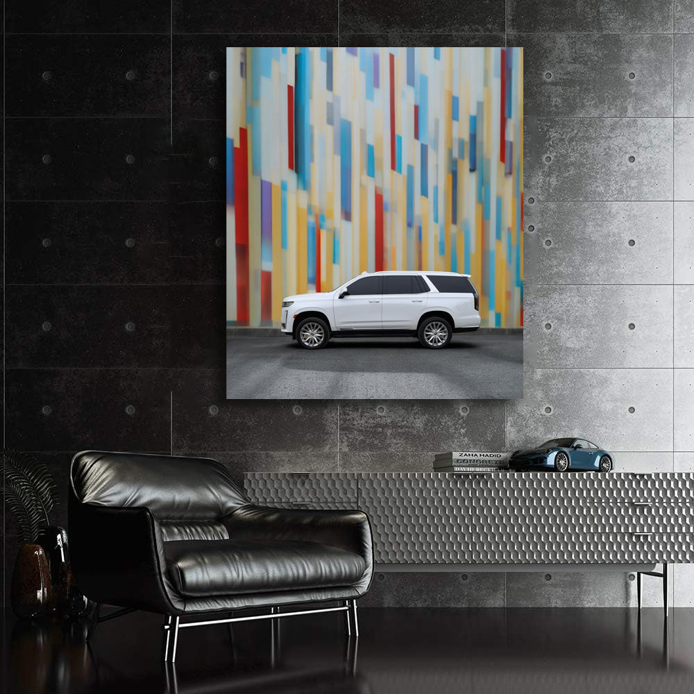 Cadillac Color Wall - Bold Elegance in Every Shade