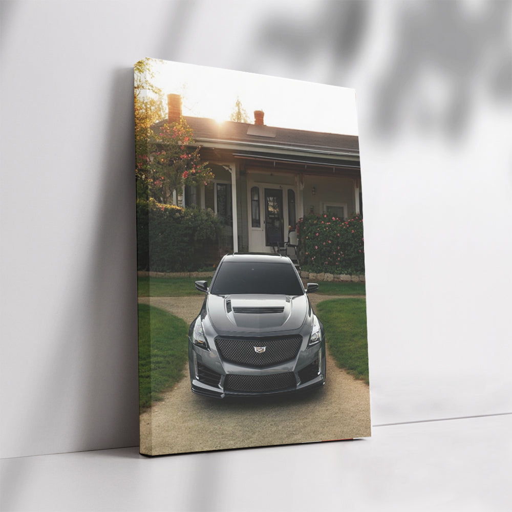 Cadillac in Village Gray - Classic Elegance in Motion