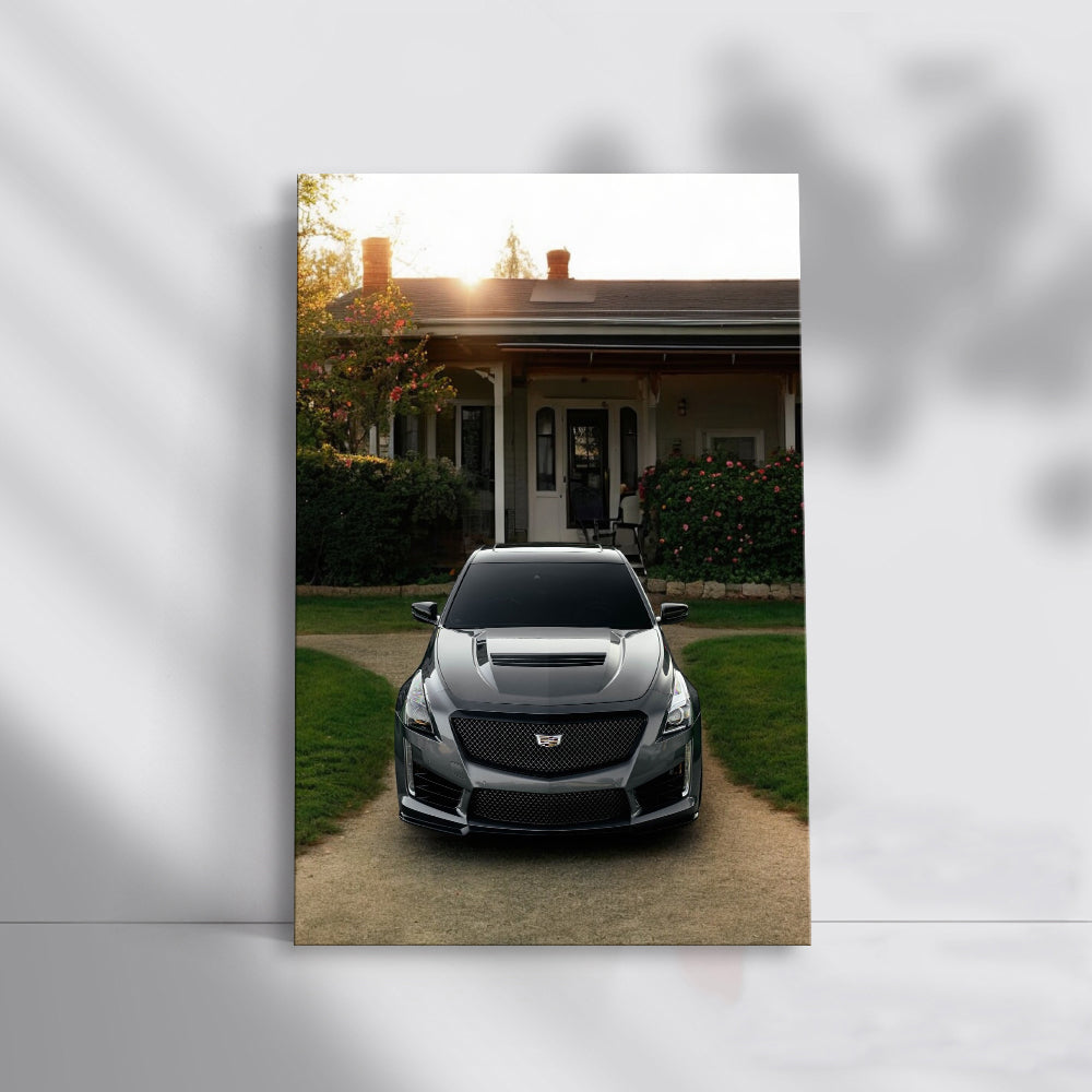 Cadillac in Village Gray - Classic Elegance in Motion