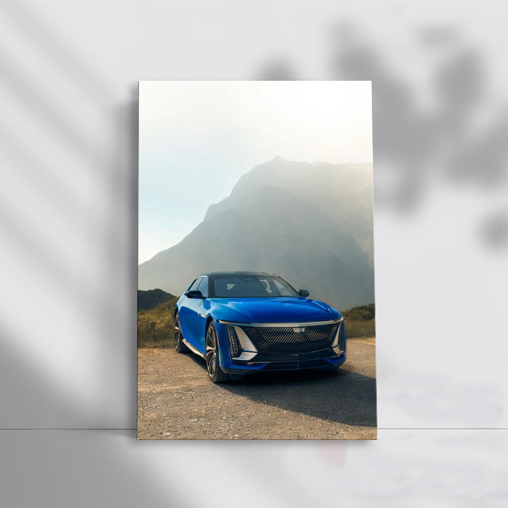 Cadillac in Hills - Classic Elegance on Highways