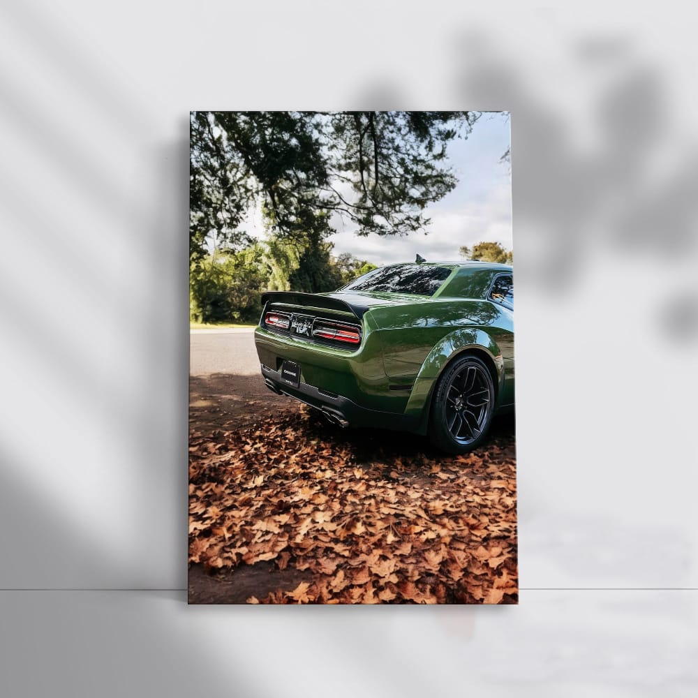Challenger in Fall - Captivating and Bold Ride