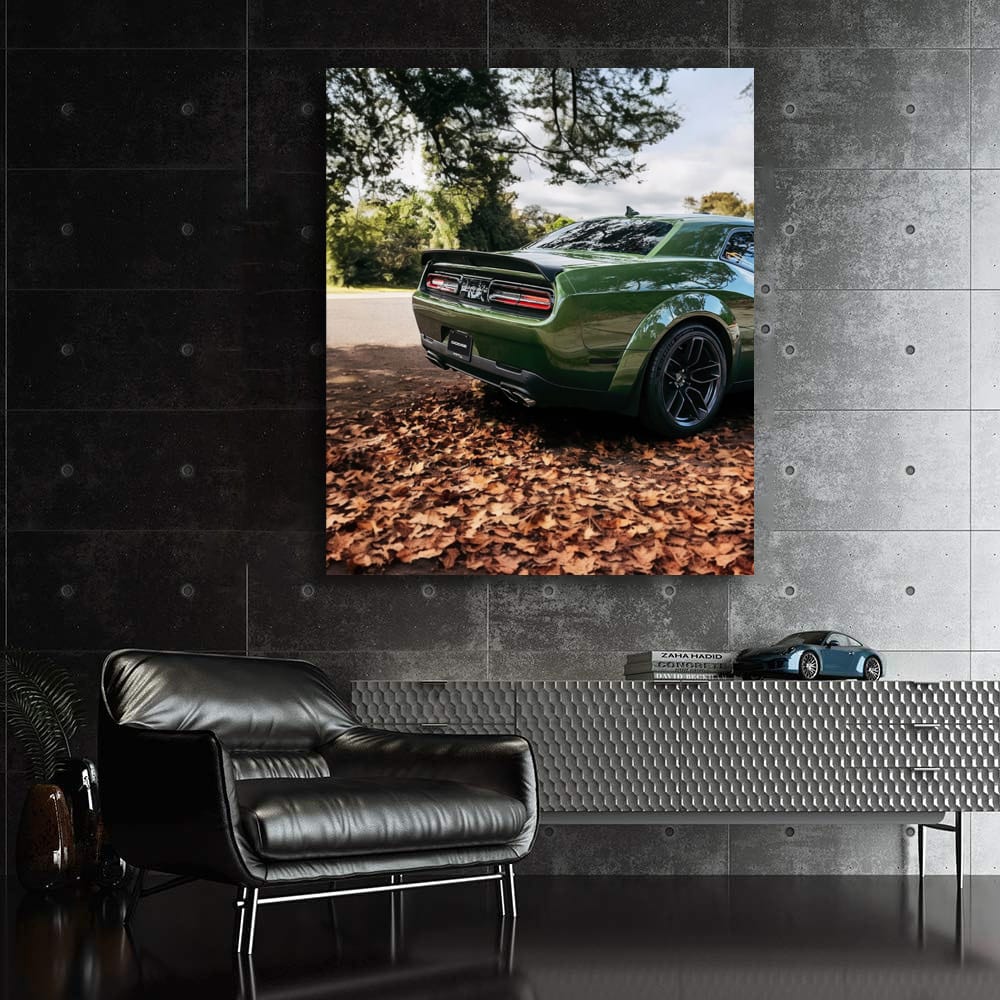 Challenger in Fall - Captivating and Bold Ride