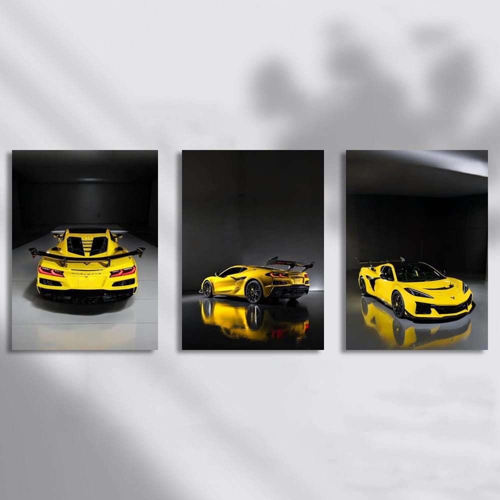 Chevrolet Corvette ZR1 Parking Set of 3