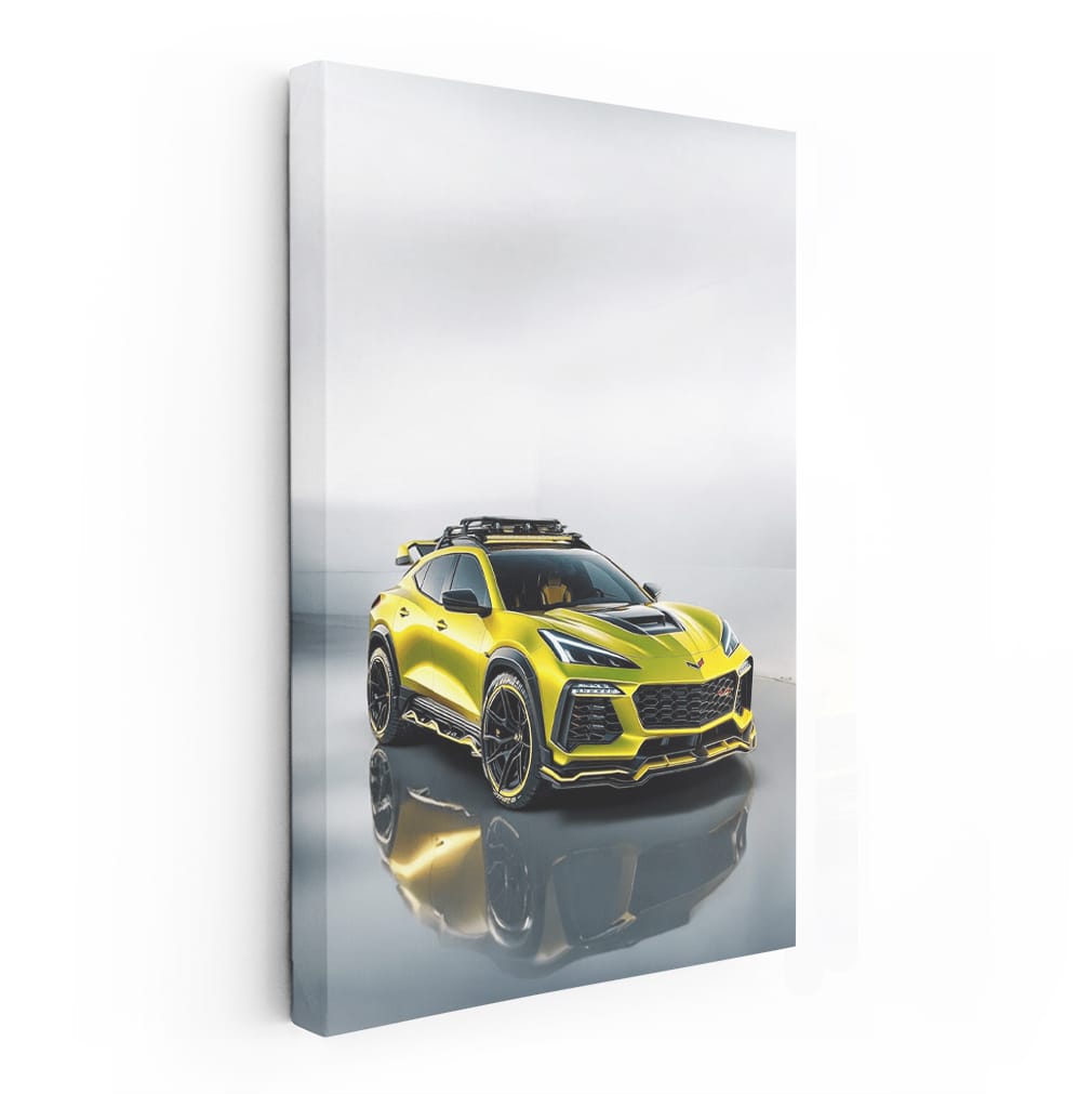 Chevrolet SUV Corvette in Parking - Sporty and Bold