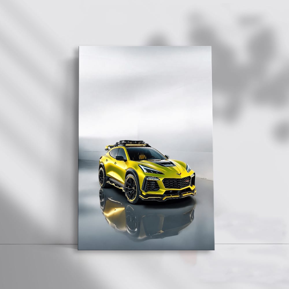 Chevrolet SUV Corvette in Parking - Sporty and Bold