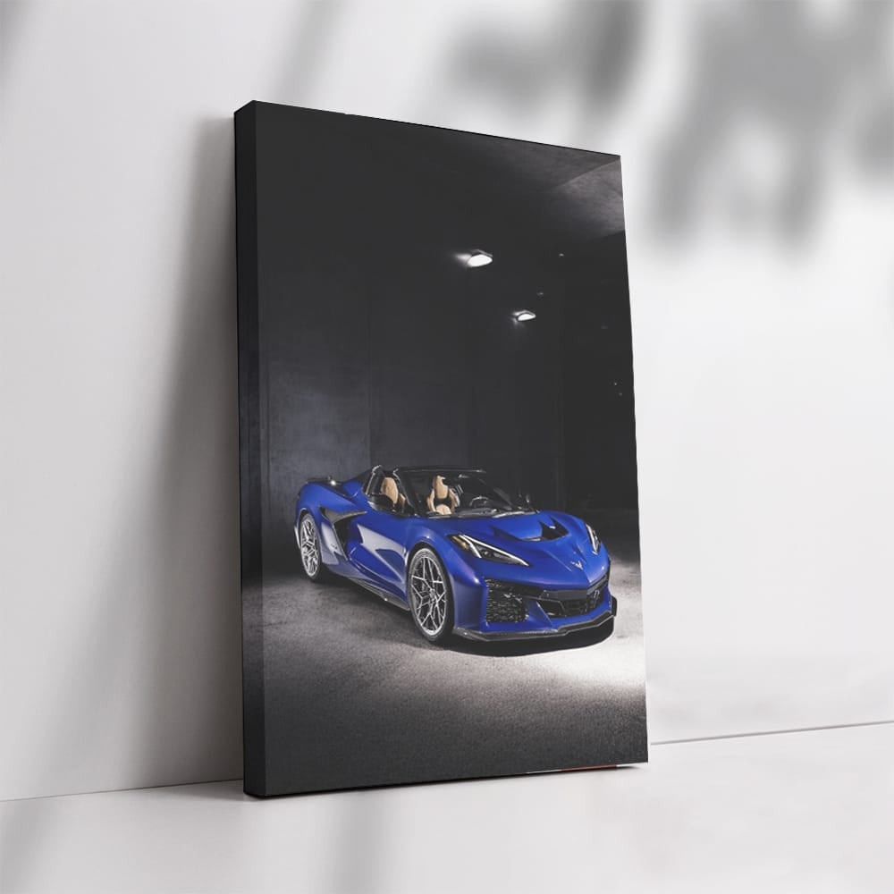 Chevrolet Corvette Under Night Sky - Beast Unleashed