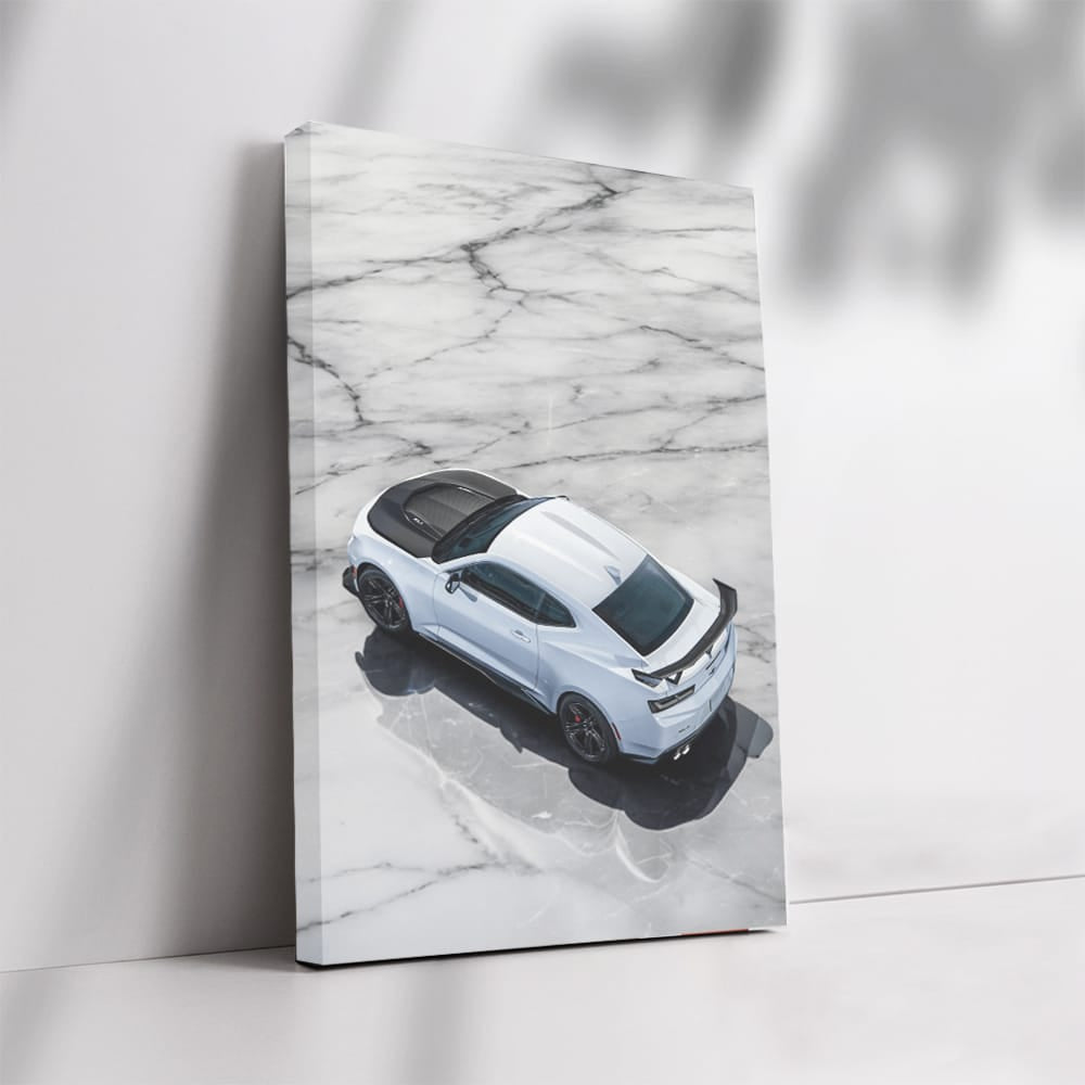 White Marble Chevrolet - Sleek and Timeless Design