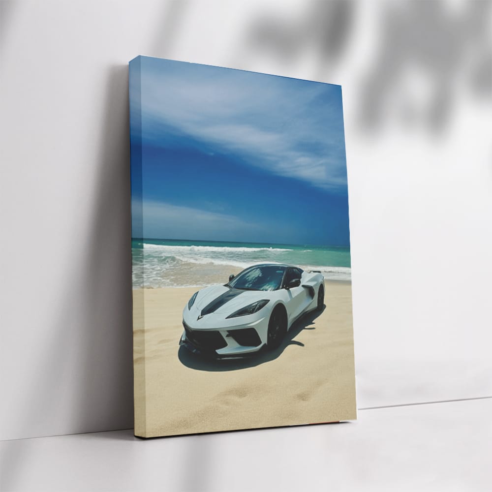 Corvette C8 Beachside Elegance - Masterpiece in Motion
