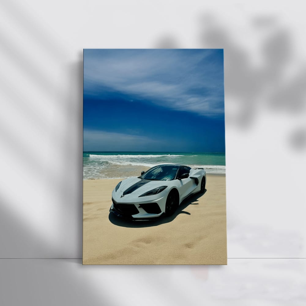 Corvette C8 Beachside Elegance - Masterpiece in Motion