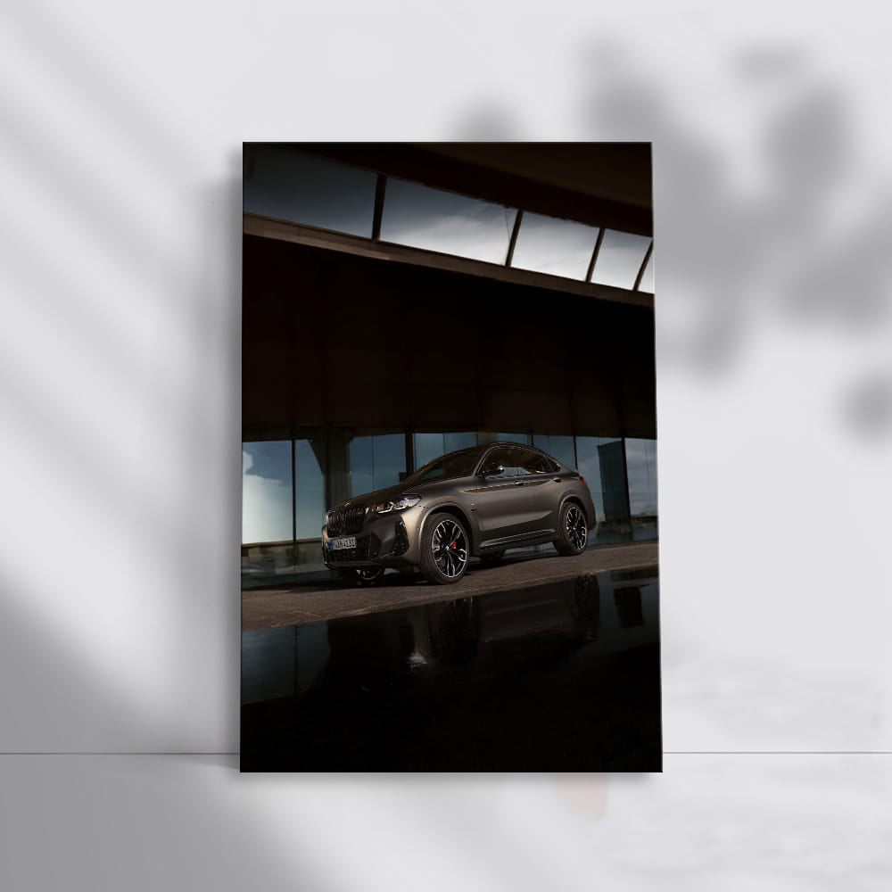 Dark Bmw X4 G0 Wall Art