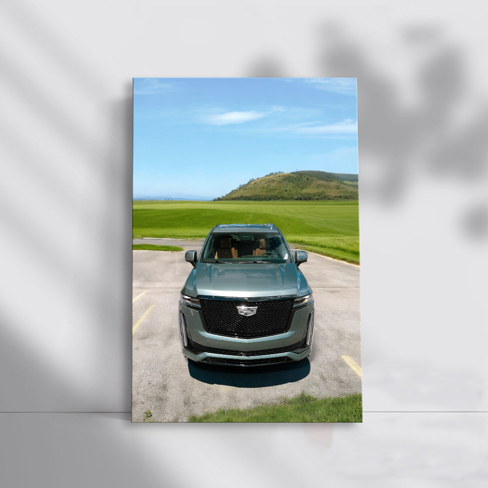 Dark Emerald Brandy Sport Escalade in Nature - Powerful Elegance
