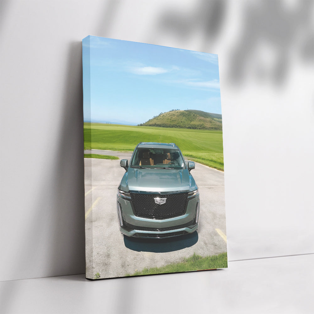 Dark Emerald Brandy Sport Escalade in Nature - Powerful Elegance