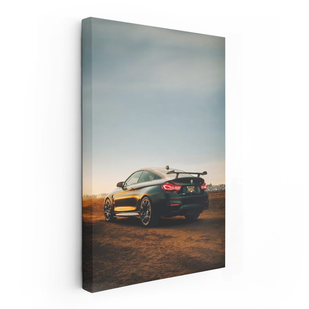 Dark Green Bmw M4 F8 Wall Art