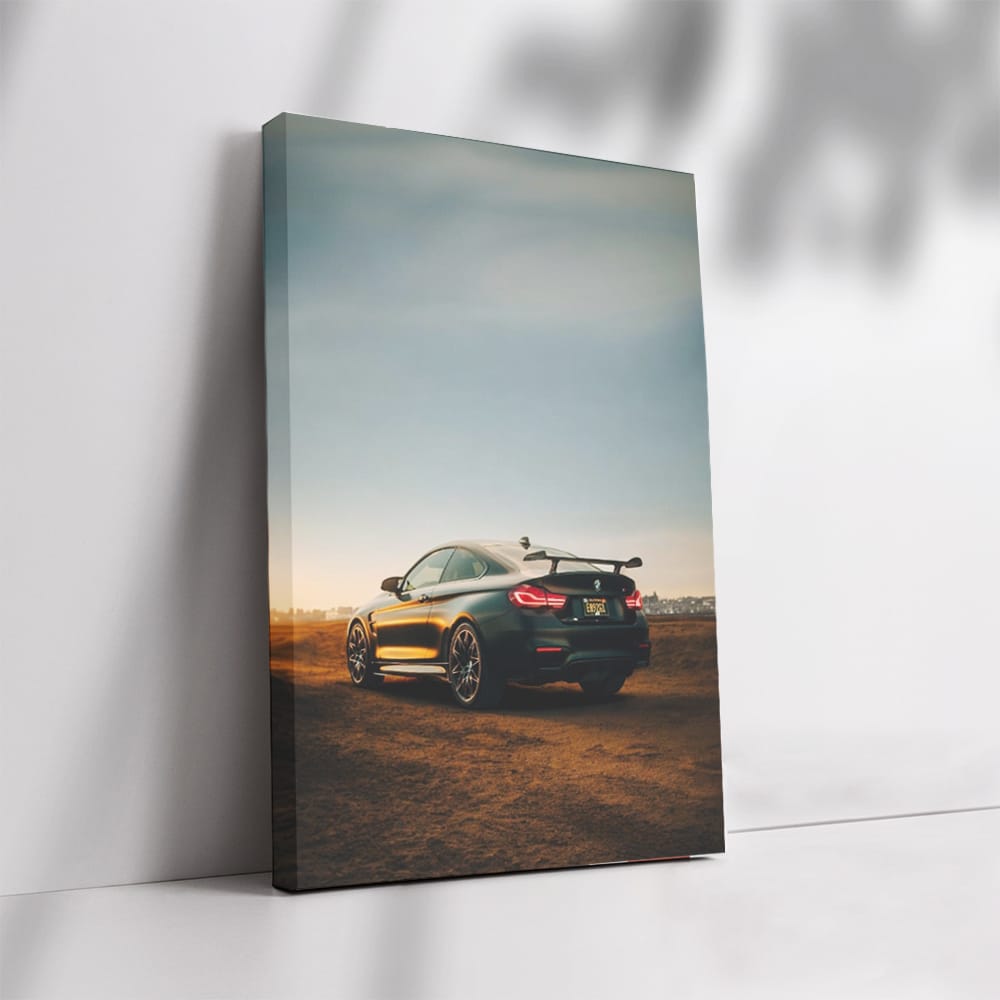 Dark Green Bmw M4 F8 Wall Art