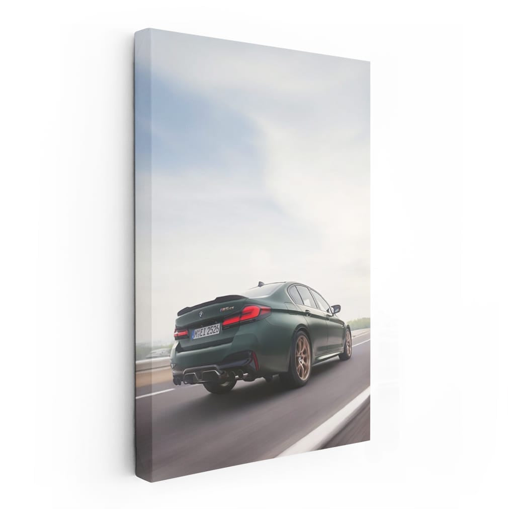 Dark Green Bmw M5 Cs F9 Wall Art