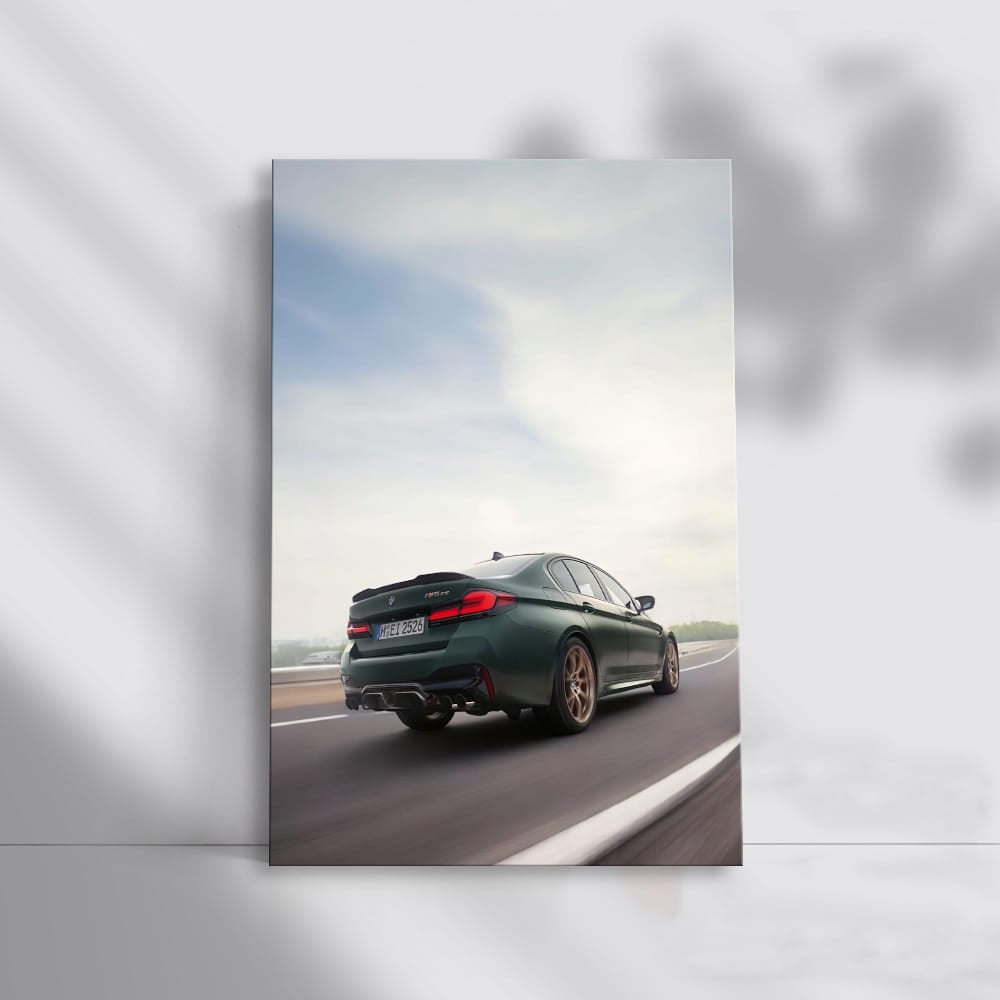 Dark Green BMW M5 CS F90 - Ultimate Driving Machine