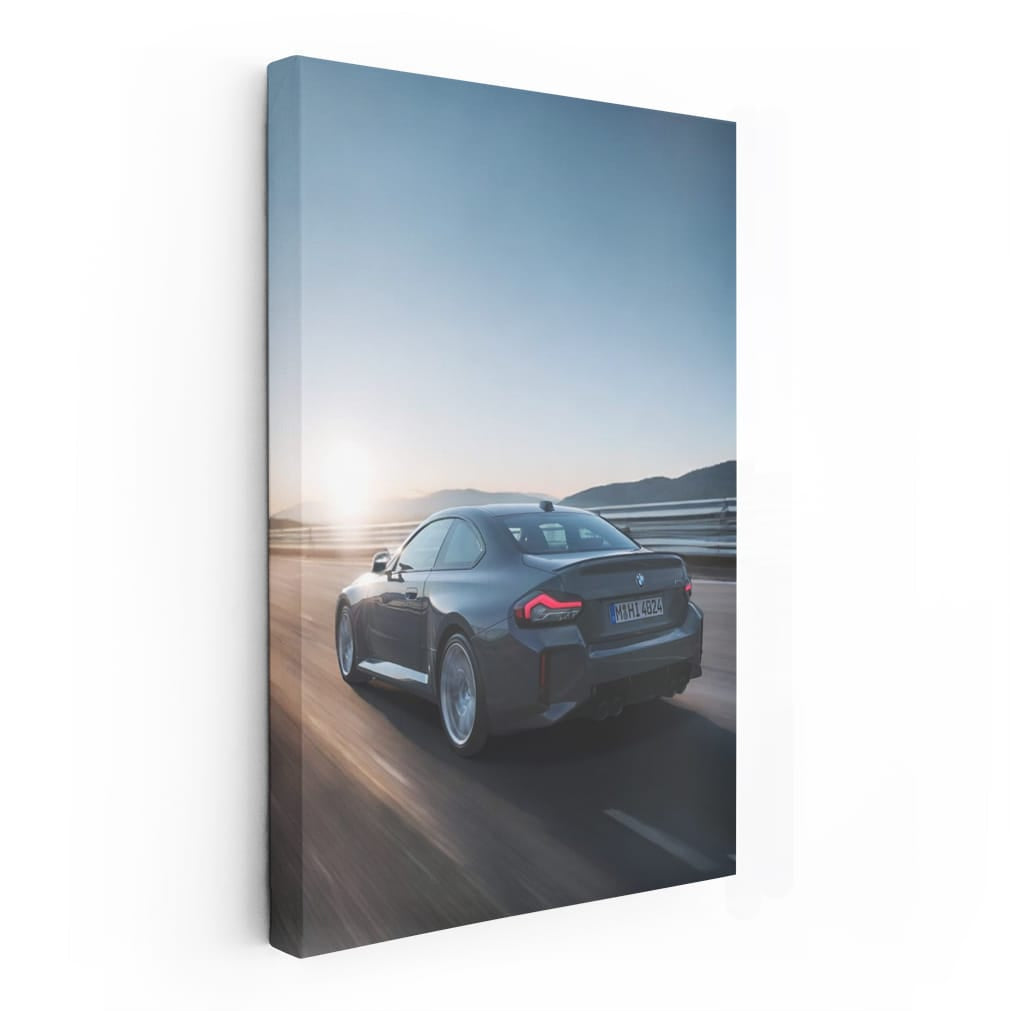 Dark Grey Bmw M2 Competition G8 Wall Art