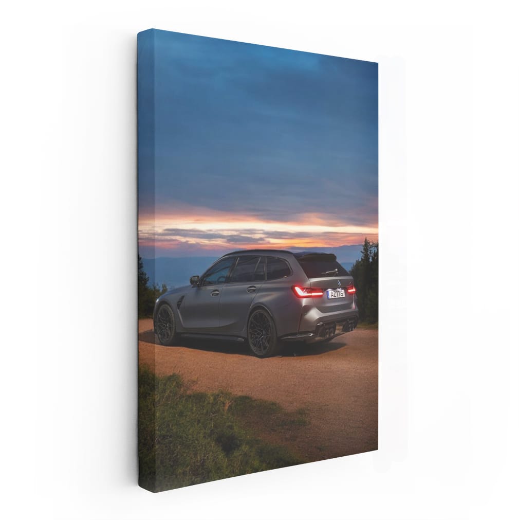 Dark Grey BMW M3 Touring Wagon - Elegance Meets Performance