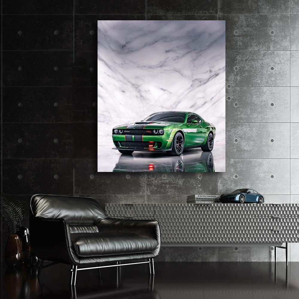 Dodge Challenger Marble - Bold and Timeless Design