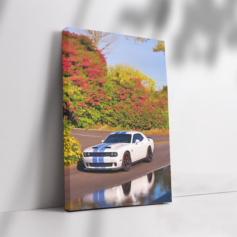 Nature-Inspired Dodge Challenger - Bold and Powerful Ride